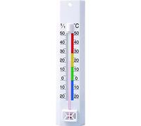 techno line WA 1040 Thermomètre pour Intérieur/Extérieur Blanc