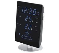 techno line WS 6820 Station Météo Plastique Noir/Argent