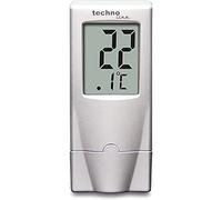 techno line WS 7024 Thermomètre pour la Fenêtre avec Ventouse Argent