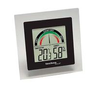 techno line WS 9415 Thermomètre avec Affichage de la Température Intérieure/Humidité Intérieure Noir/Transparent