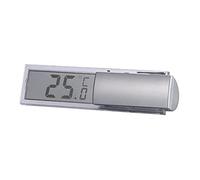 techno line WS7026 Thermomètre avec Affichage de la Température Intérieur Argent