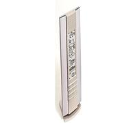 techno line WS7394-IT Station Météo avec Horloge Radio-Pilotée Blanc/Aluminium