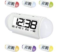 Réveil radiopiloté(e) Techno Line WT 499 blanc