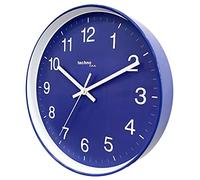 techno line WT7520 Horloge Murale Bleu 25 cm