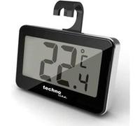 La Crosse Technology Thermomètre de réfrigérateur Techno Line WS 7012 Noir/Argent