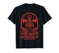 Techno Monk Adore The Beats Music Rave T-Shirt