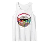 Techno Monkey Rave DJ Musique Electro Festival Hardstyle House Débardeur