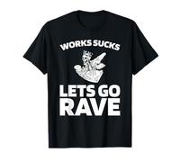 Techno Musique Rave DJ - Party Discothèque Techno T-Shirt