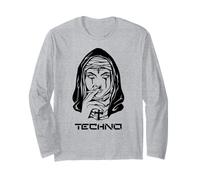 Techno Nun Bad Nun Party Religion Nerd Celebrate Festival Manche Longue