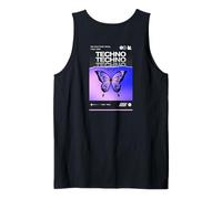 Techno Papillon Rave Feel Freedom Trance Amour Club Débardeur