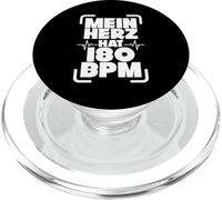 Techno Rave 180 BPM German Gabber PopSockets PopGrip pour MagSafe