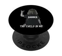 Techno Rave The Child in ME Gabber PopSockets PopGrip Adhésif