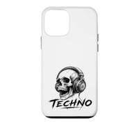 Techno Skull Casque T-Shirt - EDM Trance Rave Festival Coque pour iPhone 12 Mini