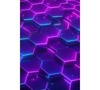 Techno-style sketchbook | 100-page sketchbook with 2026 calendar | Sketchbook, 2026 notebook, notebook for kids, notebook for teens