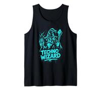 Techno Wizard Graffiti Fantasy Illustration Débardeur