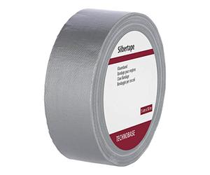 TECHNOBASE Kerbl 16385 Ruban pour Pince Argenté 50 m 50 mm