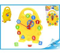 TechnoK 3046 Horloge, 34 x 27 x 6 cm, jaune