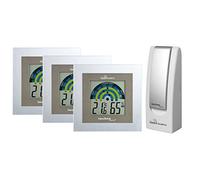 Technoline Climat ambiant Kit, 9.8 x 1.6 x 10 cm, Argent, Ma 10011