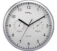 Horloge murale Techno Line WT 650 à quartz 26 cm argent