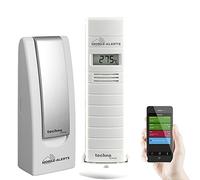 Technoline MA 10200 + Gateway Surveillance de la température et de l'humidité de l'air pour Terrarium/serres Blanc 3,8 x 2,1 x 12,8 cm