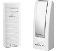 Thermomètre radiopiloté numérique Techno Line Mobile Alerts MA 10001 + Gateway blanc
