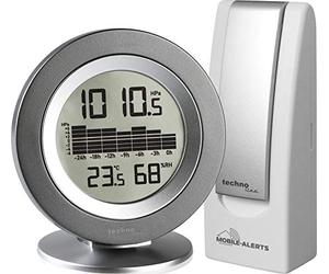 Technoline MA10038 Kit MA10238 avec passerelle, enregistrement de données, transfert de données sur smartphone, température, humidité, pression atmosphérique