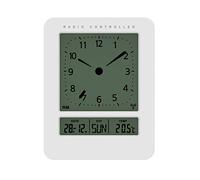 Réveil Radio-piloté WT 745 avec Affichage de la température intérieure Ainsi Que de la Date et du Jour de la Semaine