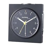 Technoline Smart Effects Genova Q Réveil Quartz Fonction répétition / alarme crescendo / mouvement silencieux Noir