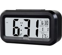 Technoline Techno Line WT400 Réveil numérique à Quartz avec veilleuse et Affichage de la température