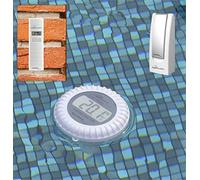 Technoline Thermomètre de piscine MA 10070 Mobile ALERTS Gateway + émetteur de piscine et émetteur thermique hygro