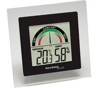 techno line WS 9415 Thermomètre avec Affichage de la Température Intérieure/Humidité Intérieure Noir/Transparent