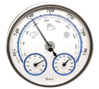 Technoline WA 3090 BaroMeter rond avec Thermo-HygroMeter au design vintage
