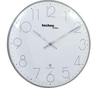technoline Wanduhr WT 8240 chrom analog