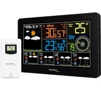 Techno Line WD2700 Wetterstation WD2700 Station météo connectée Prévisions météorologiques 4 jours Nombre de capteurs max. 3
