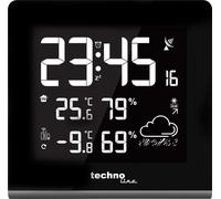 Technoline WS 9065 AC/pile noir - Station météo (AC/pile, noir, 170 mm, 26 mm, 165 mm, 27 x 40 x 104 mm)
