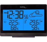 Technoline WS 9252 - Noir - Hygromètre intérieur - Thermomètre intérieur - Hygromètre extérieur - Thermomètre extérieur - Hygromètre,Thermomètre - Hygromètre,Thermomètre - AA - 140 mm