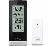Thermomètre radiopiloté Techno Line WS 9767 noir