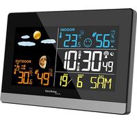 Technoline WS6455 Station météo avec température intérieure et extérieure, humidité intérieure et extérieure, écran LED coloré