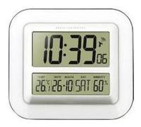 techno line Horloge Murale radiocommandée numérique WS 8006, Taille : 280 x 32 x 245 mm