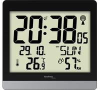 Technoline WS8014 Horloge murale radio avec affichage XXL/ fonction alarme/ affichage de la température