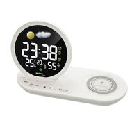 Technoline WT 427 réveille-matin Réveil numérique Blanc Blanc