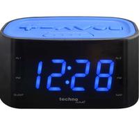 technoline WT 465, horloge, FM, noir-bleu, AA, AC/DC, 140 mm