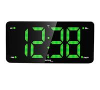 Technoline WT 486 noir-argent, radio-réveil, radio, chiffres LED, sleep-timer