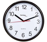 Technoline WT 600 Horloge murale à quartz Noir