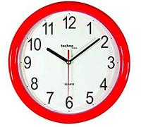 Gadget GENERIQUE Technoline WT 600 Horloge murale à quartz Rouge (Import Allemagne)