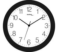 Technoline WT 7000 Horloge murale à quartz Noir Ø 30 cm