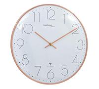 Technoline WT 8235 Gold Optik radiopiloté(e) Horloge Murale 350 mm x 25 mm Or Rose