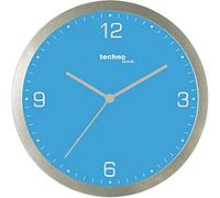 Technoline WT 9000 Horloge Murale avec mécanisme à Quartz Bleu