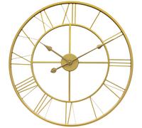 technoline WT1618 Horloge murale à quartz | cadre métallique | Ø60cm