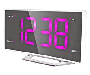 Technoline WT460pink à Quartz Réveil Blanc Heures de réveil 1